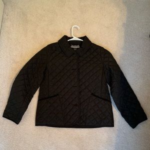 Women’s black lightweight quilted jacket!